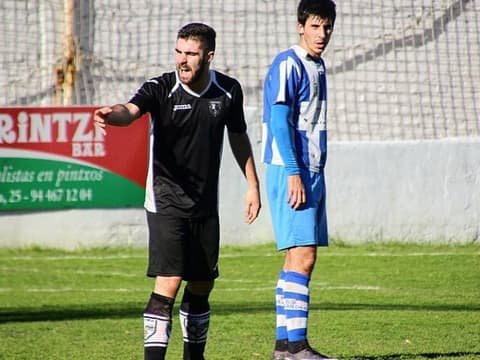 Aitor entrenando